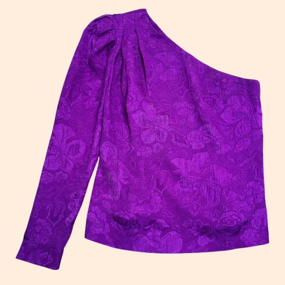 Stella McCartney Joanne One Shoulder Top - Picture 2 of 7